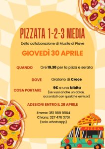 Scopri di più sull'articolo Giovedì 30 aprile in Oratorio a Croce