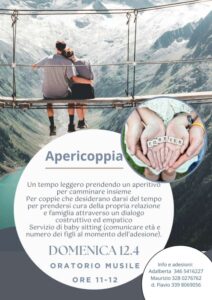 Scopri di più sull'articolo Apericoppia Musile 12 aprile 2026