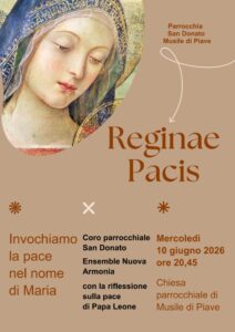 Scopri di più sull'articolo Reginae Pacis