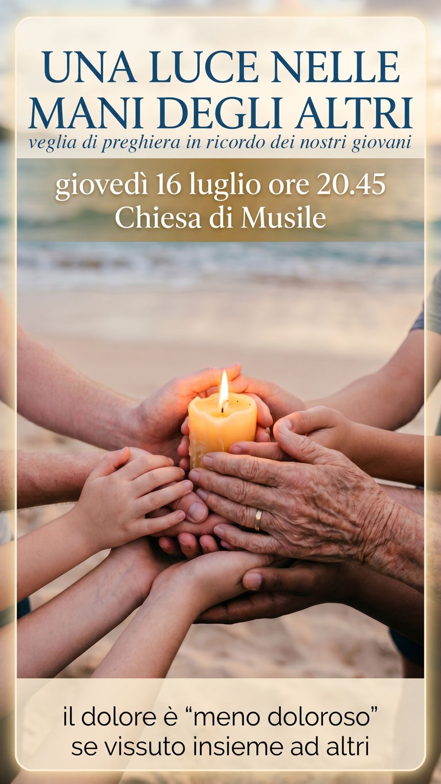 Scopri di più sull'articolo Una luce nelle mani degli altri